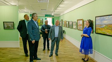 Рабочая поездка С.И.Грачева в западное Оренбуржье